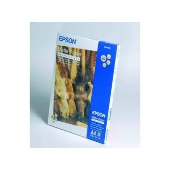 Papír Epson Matte Paper Heavyweight, foto papír, matný, silný, bílý, Stylus Photo 1270, 1290, A4, 167 g/m2, 50 ks, C13S041256, inkoustov