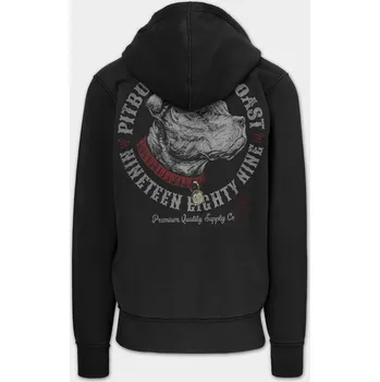 Pánská mikina PitBull West Coast Pánská mikina STRENGTH & RESPECT KPZ - černá - PWC_STRRESPKPZ_BLK Velikosti: XL