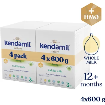 Potravina 4x Kendamil Nature 3 HMO+ (600 g)