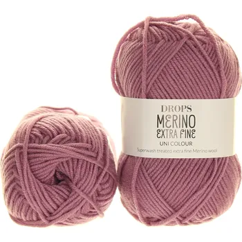 Volný čas Drops Merino Extra Fine 36 ametyst