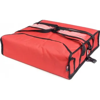 Taška na bowlingovou kouli FURMIS Taška na pizzu na 2 krabice 500x500 mm, material Cordura, červená s černým lemováním | FURMIS, T2XL