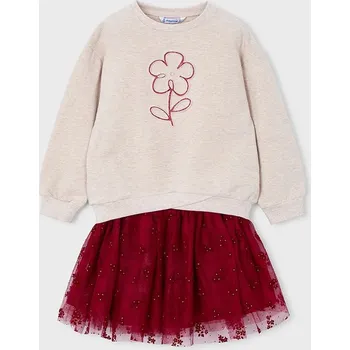 Dětská souprava Mayoral 4936.6M.Mini.9BYA červená 33X, vel. 98