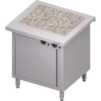 Sporák STALGAST Ohřívací skříň s granitovou varnou deskou 2 kW, 1132x750x880 mm | STALGAST, ST231111