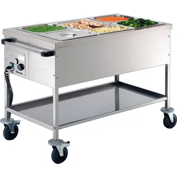 Vodní skútr BARTSCHER Vodní lázeň pojízdná 3 x GN 1/1, 200 mm | BARTSCHER, 200255