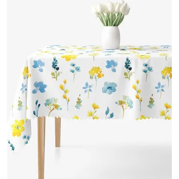 ubrus Hranatý teflonový ubrus - Svěží louka 80 x 80 cm