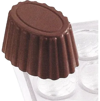 Nádoba na led CONTACTO Silikonová forma z polykarbonátu na čokoládky, oválný kužel | CONTACTO, 6751/016
