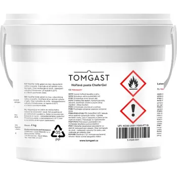 kotlíky TOMGAST Hořlavá pasta, pro chafing 4 kg | TOM, T-7049-040