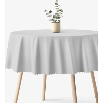 ubrus Kulatý teflonový ubrus - šedý Ø 100 cm