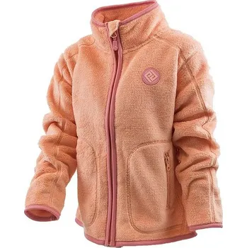 Dívčí mikina mikina dětská chlupatá se stojáčkem, Pidilidi, PD1093, oranžová - 110 | 5let