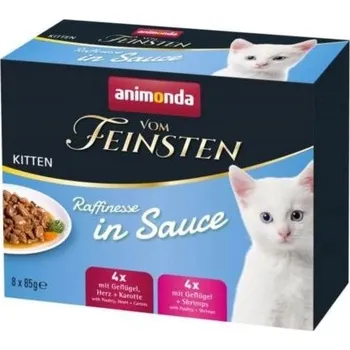Volný čas ANIMONDA Raffinesse Kitten 8x85g mix chutí