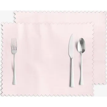 ubrus Prostírání na stůl teflonové - růžové - sada 2ks 30 x 40 cm