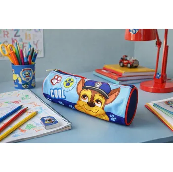 Penál Mister License Pouzdro TLAPKOVÁ PATROLA Chase a Marshall válec