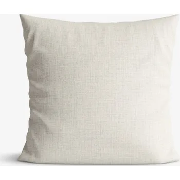 Povlak na polštářek Bavlněný povlak na polštář - přírodní režný 50 x 60 cm