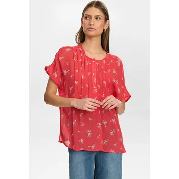 Dámské tričko NÜMPH Rot/ Bunt 750359 34