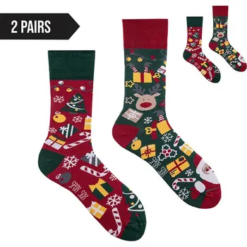 Pánské ponožky Ponožky Spox Sox Rot/ Dunkelblau 9148881 36