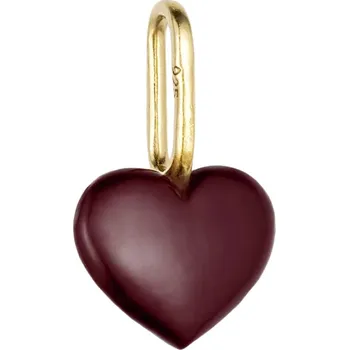 Přívěsek Pozlacený přívěsek Design Letters 90302034BURGUNDY zlatá GLD, vel. ONE SIZE