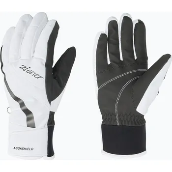 Dámské lyžařské rukavice ZIENER Kitty Aquashield white