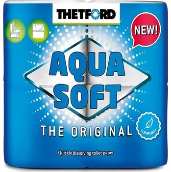 Toaletní papír Rozkladový toaletní papír Thetford Aqua Soft 4 role