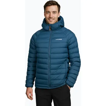 Pánská zateplená bunda Alpinus Hozat grey/navy