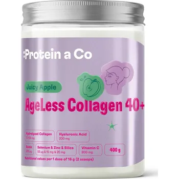 Kloubní výživa Protein a Co ProteinaCo AgeLess Collagen 40+ 400 g Příchuť: Juicy apple