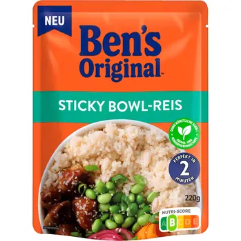 Příloha Uncle Ben's Ben's Sticky Bowl-reis 220g Datum spotřeby 12.12.2025