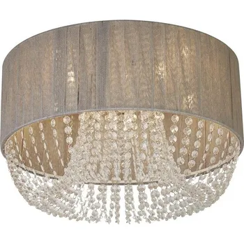 Searchlight 62615-5CC - Stropní svítidlo BELLANO 5xG9/7W/230V pr. 50 cm šedá