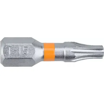 Příslušenství k nářadí Bit šroubovací Narex Super Lock T15-25 ORANGE
