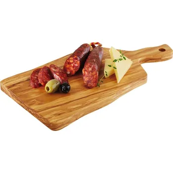 APS Deska obdélníková s úchytem olivové dřevo 190x125 mm | APS, Olive