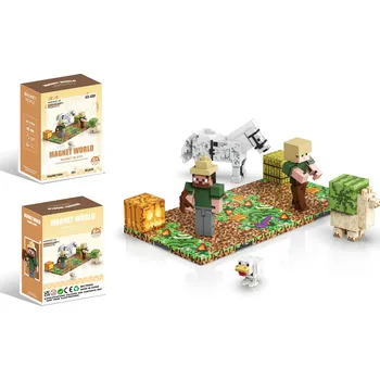 Hračka Stavebnice Magnet World Farmářský set