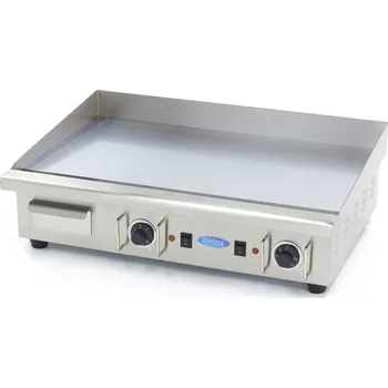 Kuchyňský gril Maxima Grilovací pánev hladká 73 cm - chromová deska - 400 V | Maxima, 09365164