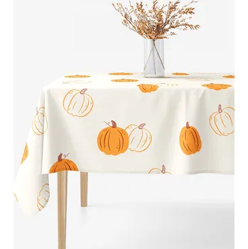 ubrus Hranatý ubrus 100% bavlněné plátno - Podzimní dýně 80 x 80 cm