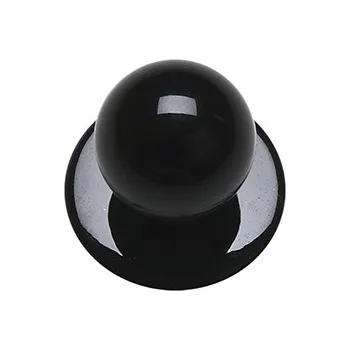 Gastro oděv KARLOWSKY Knoflíky zelené, 12 kusů / balení Barva: Černá