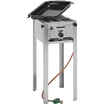 Kuchyňský gril HENDI Gril plynový mini, volně stojící, 340x540x840 mm | HENDI, Grill Master