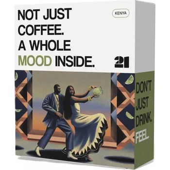 Káva 21 Coffee Kenya AA Mutitu, Kirinyaga, Batian, SL28, SL34, Ruiru 11/ Washed, 200 g