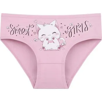 Evona Dívčí kalhotky K840 KOTĚ RŮŽOVÁ Velikost: 134