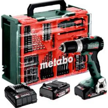 Elektrické nířadí Metabo 613157710 2 x 2 Ah + 78dílná sada příslušenství