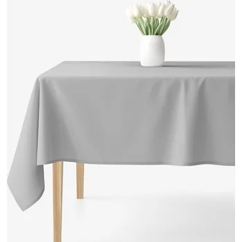 ubrus Hranatý ubrus 100% bavlněné plátno - šedý 80 x 80 cm