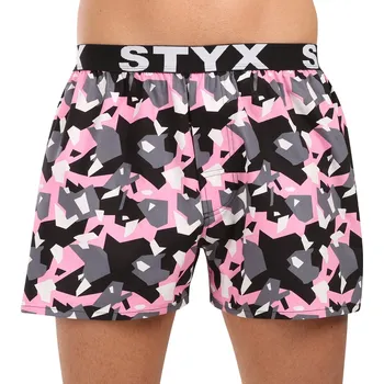 Trenýrky Pánské trenky Styx art sportovní guma maskáč hranatý (B1950) L Možnost vrácení zboží ZDARMA do 120 dnů!