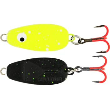 Umělá nástraha Westin Plandavka Bulldog Black/Chartreuse Splat Ultimate - 2 cm 2,5 g