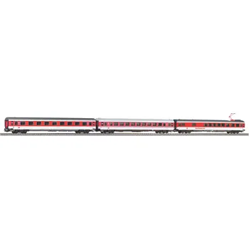 Modelářství H0 - set 3 osobních vozů IC 602 Gorch Fock #1 DB AG Ep. Ep. V / PIKO 58248