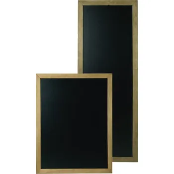 výuková tabulka CONTACTO Tabule na menu v dřevěném rámu 800x600 mm, teak | CONTACTO, 7683/080