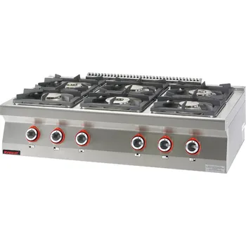 Sporák KROMET Nastavitelný plynový vařič 6-hořáků | KROMET, 700.KG-6