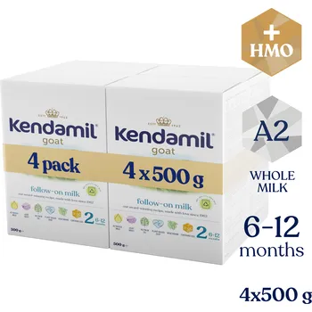 Potravina 4x Kendamil Kozí pokračovací mléko 2 (500 g)