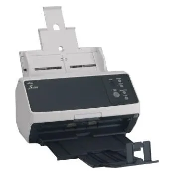 Skener RICOH skener Fi-8150 A4, průchodový, 50ppm, 600dpi, LAN RJ45-1000, USB 3.2,ADF 100listů, 8000 listů za den #PA03810-B101