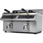 Maxima Fritéza 2 x 8 l s vypouštěcím kohoutkem - indukce - dvojitý koš | Maxima, 09371095