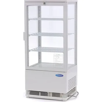 Maxima Chladnička s vitrínou 43 cm - 78 l - bílá | Maxima, 09400805