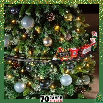 Vánoční dekorace Vánoční vlak Casa Bonita 43 x 8 x 36,5 cm.