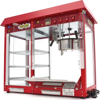 Maxima Popcornovač - 150gr - s ohřívací vitrínou | Maxima, 09506006