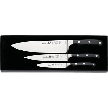 GIESSER Sada 3 kuchařských nožů, černá | GIESSER, BestCut