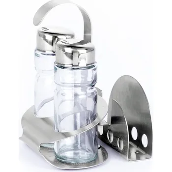 jídelní souprava TECHNICA Menážka dvoudílna, se stojanem na ubrousky | TECHNICA, Silver Line